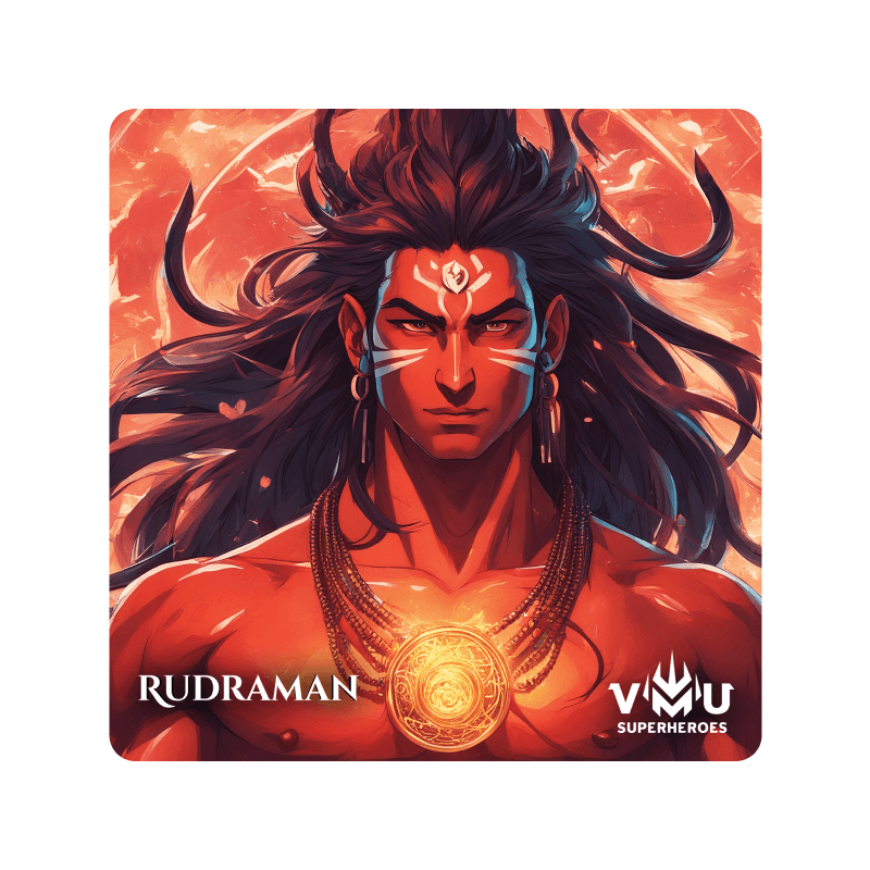 Rudraman Fridge Magnet